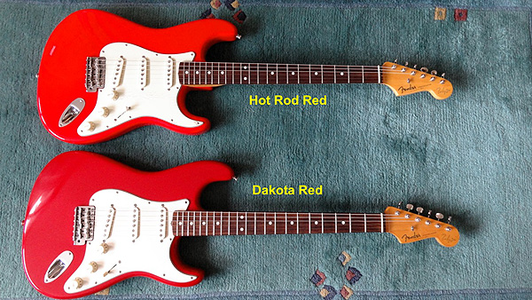 The wrong colour of the Mark Knopfler Signature Strats | Mark Knopfler Guitar Site